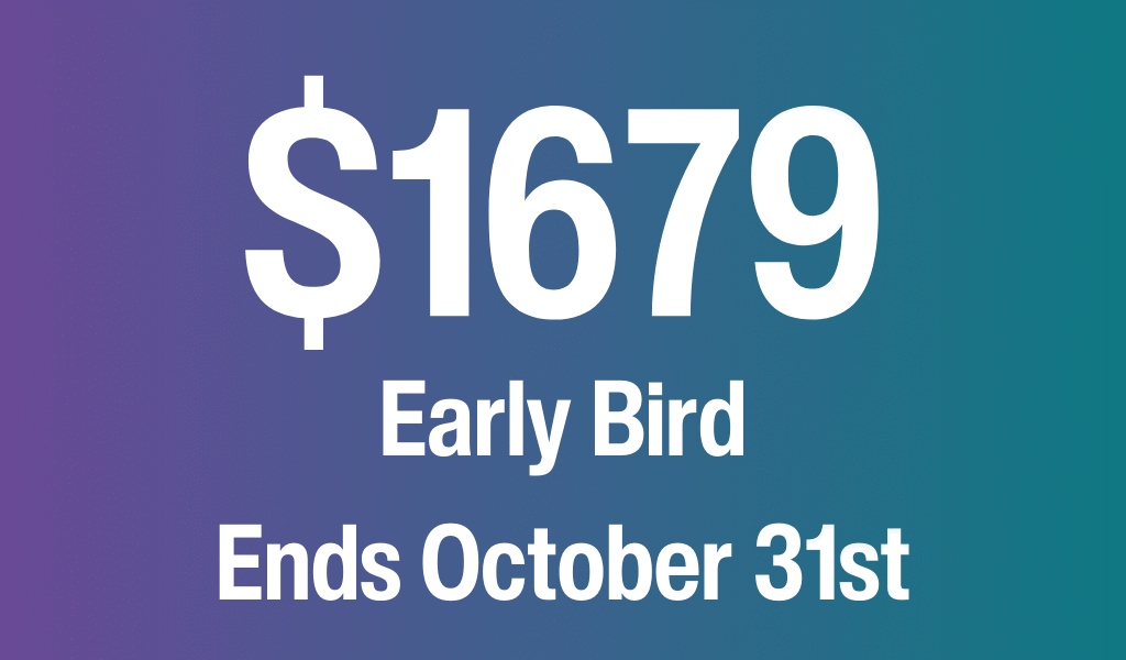 Advanced Pricing (5) $1679