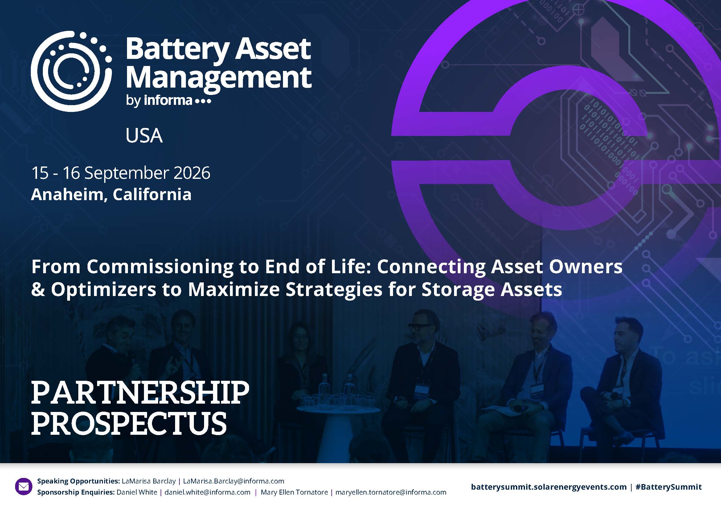 Battery Asset Management Summit USA Partnership Prospectus